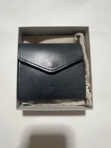 Hender Scheme 두겹 지갑 네이비