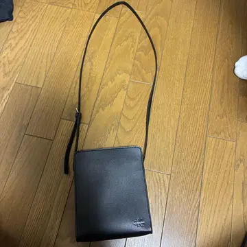 블랙 숄더백 더블 지퍼