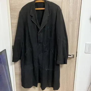 VETRA 블랙 마키뇽 코트 40-50s