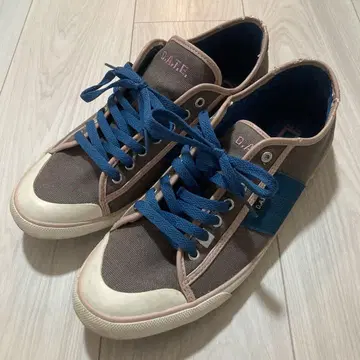 D.A.T.E. 남성용 스니커즈 그레이&블루 28cm 단종 상품