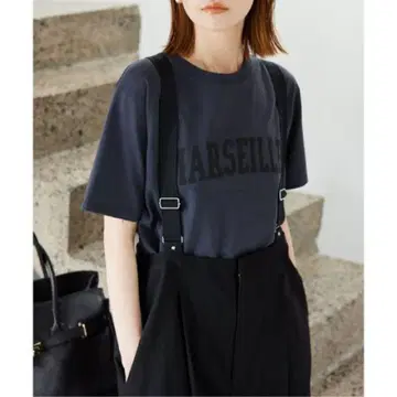 SLOBE IENA MARSEILLE 로고 T셔츠