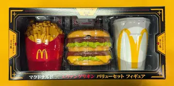 맥도날드 x 에반게리온 밸류 세트 피규어
