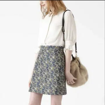 JILL STUART 브렌다 자카드 미니 스커트
