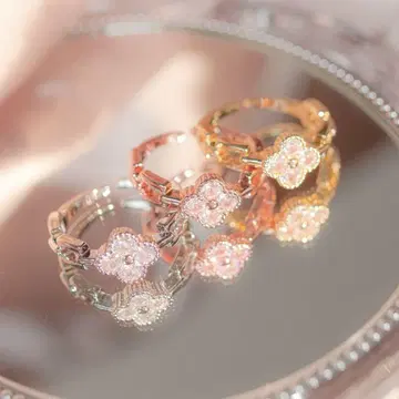 AMARE ME L'amuleto ring 실버 프리 사이즈