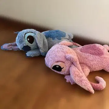 스티치와 엔젤 봉제 인형 약 55cm