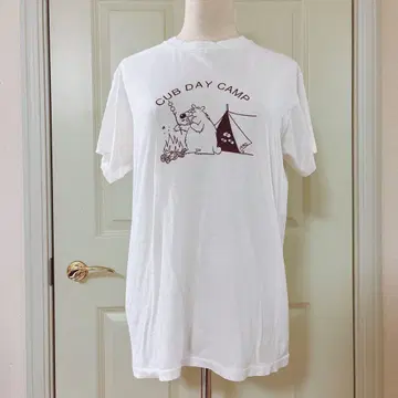 vintage 구제 의류 USA 제작 티셔츠