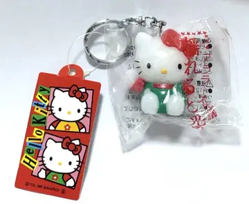 산리오 헬로키티 레트로 레어 키티 마스코트 키링