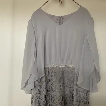 파티 드레스 2XL 펄 레이스