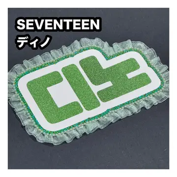 디노 SEVENTEEN 세븐틴 네임보드 부채 문자 네무보