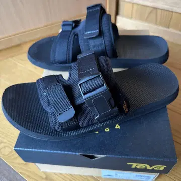 Teva 블랙 스포츠 샌들