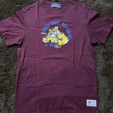 새상품급 90s GOODENOUGH IVY 버건디 티셔츠 L