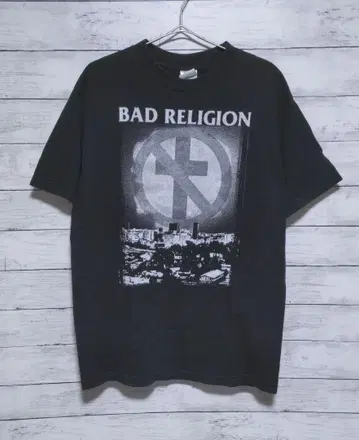 AAA 택 BAD RELIGION 아마겟돈 티셔츠 배드 릴리전