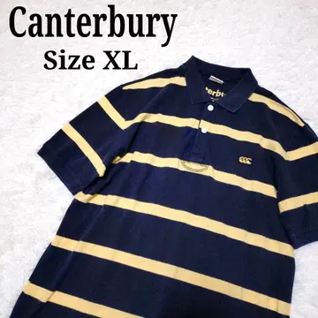 Canterbury 캔터베리 보더 피케 셔츠 XL 원포인트 로고