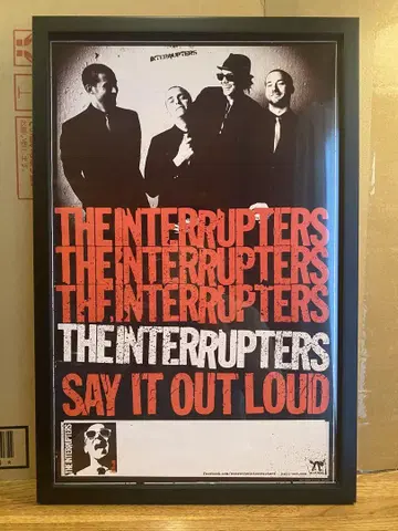 THE INTERRUPTERS SAY IT OUT LOUD 포스터