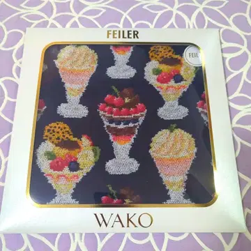 FEILER 파르페 패턴 손수건 약 25cm