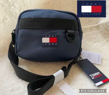 Tommy Jeans 남성용 숄더백 네이비 크로스 바디
