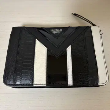 빅토리아 시크릿 백 블랙 화이트
