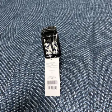 화이트/네이비 스트라이프 벨트 1050mm (혼마/혼마)