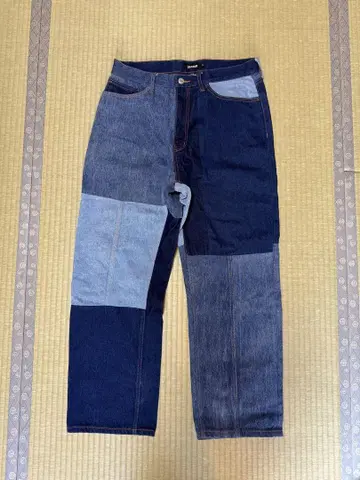 XLARGE 패치워크 데님 팬츠
