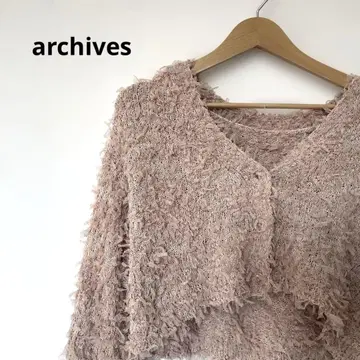 archives 튤 얀 숏 니트 가디건