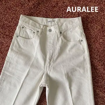 AURALEE 오라리 HARD TWIST DENIM 데님 팬츠
