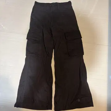 CLEL 브라운 카고 팬츠