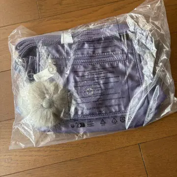 키플링 메탈릭 퍼플 숄더백