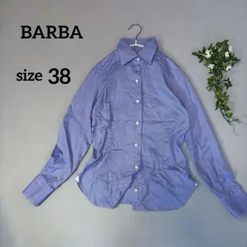 바르바 BARBA PRIME GARDEN 고급 면 100% 긴팔 셔츠