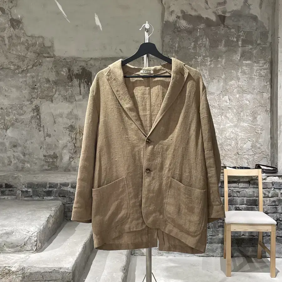 ジャケット・アウター AURALEE LINEN DOUBLE FACE BLOUSON 20SS AURALEE（オーラリー）の「AURALEE LINEN DOUBLE FACE BLOUZON