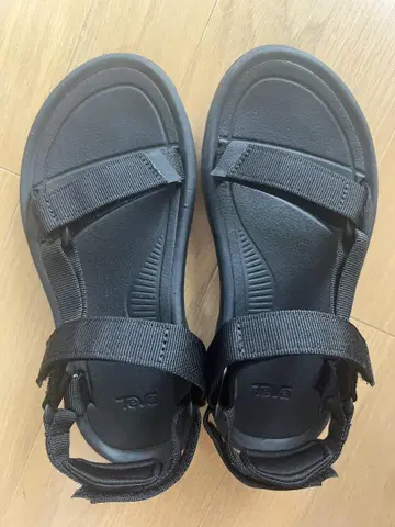 Teva 스포츠 샌들 24cm 블랙