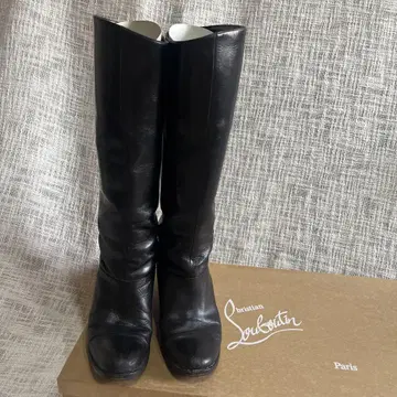 Christian Louboutin 블랙 롱 부츠