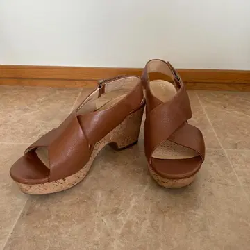 Clarks 클락스 샌들 여성용 브라운 여름