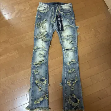 VALABASAS 데미지 데님 팬츠 30