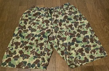 카모 패턴 숏팬츠