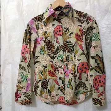 ETRO 에트로 올 패턴 긴팔 셔츠 40