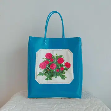 루루멜리 빔즈 콜라보 토트백 블루