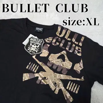[레어 사이즈] BULLET CLUB XL 티셔츠 블랙 택 포함
