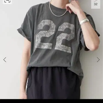 택 포함 오센 NUMBERING FLOCKY T-SHIRT