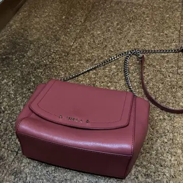 훌라 핑크 숄더백