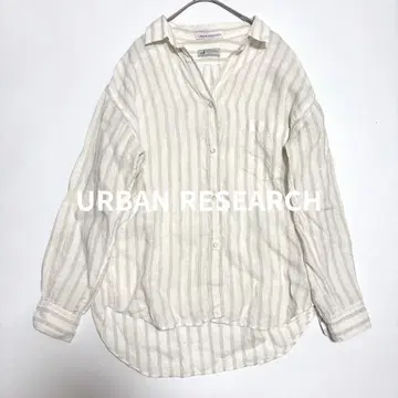 URBAN RESEARCH Klasikine TEKSTILE 린넨 셔츠