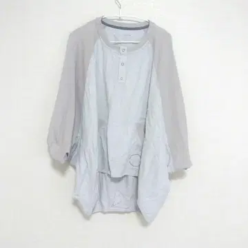 ayane 아얀 7부 소매 넉넉한 실루엣 캐주얼