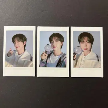 BTS JIN 진 RUNSEOKJIN 폴라로이드 인스턴트 포토 카드
