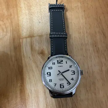 TIMEX INDIGLO 빅 이지 리더 WR50m 작동품