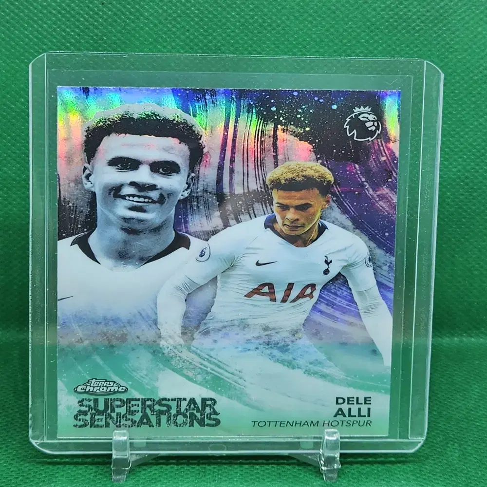 18-19 Topskrom Premier League Superstar Sensation Dele Alli Card  #탑스크롬,#프리미어리그,#EPL,#델리알리,#토트넘 on Bunjang Global Site.