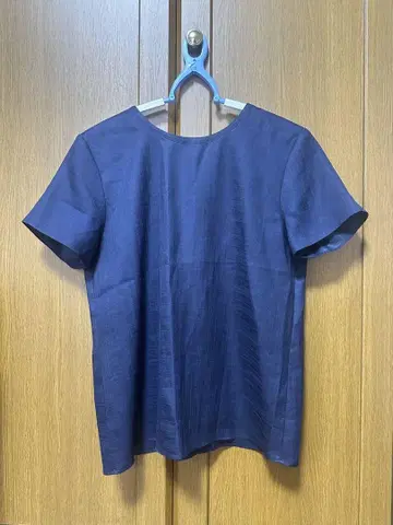 Kamakura Shirts 반팔 셔츠 네이비 38