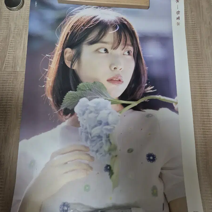 芸能人愛用 IU | 2ea Bromide Poster Two Bookmark Flower Iu 아이유 K-POP・アジア