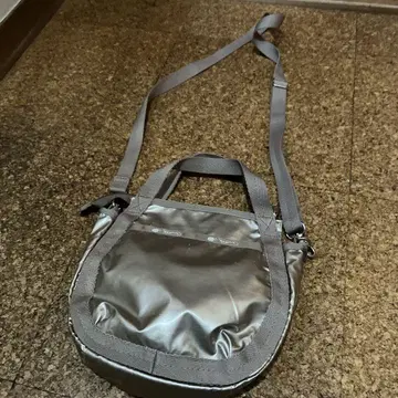 레스포 한정판 골드 라메 숄더백