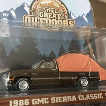 1986 GMC 1500 그레이트 아웃도어 카 캠핑 미니카