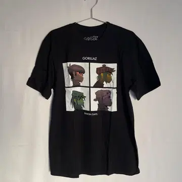 GORILLAZ DEMON DAYS 밴딩 티셔츠