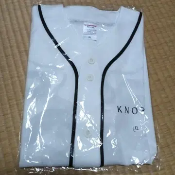 knosis 베이스볼 셔츠/화이트 XL